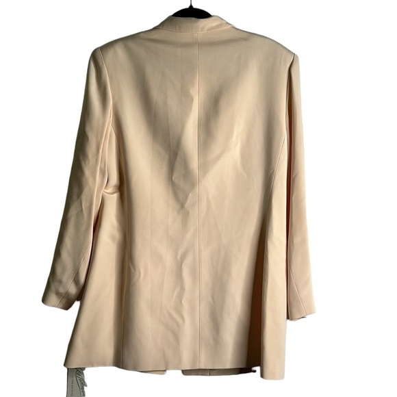 Rickie freeman for Teri Jon nites saks fifth Avenue slik pantsuit size 14 peach - Picture 3 of 12